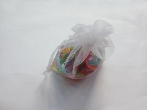 50pcs 7*9 Organza Bags with handles Packaging Yarn bag