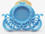 50pcs Resin Carriage Charm Finding, Base Setting Tray for 25mm Cabochon/Cameo