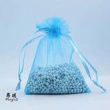50pcs Organza Bags Jewelry Packaging Drawable Bags Gift Pouches