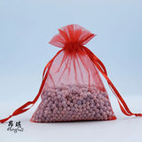 50pcs Organza Bags Jewelry Packaging Drawable Bags Gift Pouches