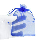 50pcs Organza Sachet Bag Jewelry Packaging Bags Wedding Party Drawable Bags