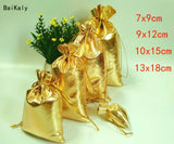 50pcs Organza Bags Wedding Party Favor Pouches Christmas Gift Packaging Bags