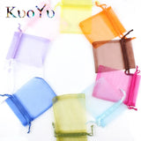 50pcs Organza Bags Jewelry Packaging Gift Engagement Wedding Party