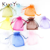 50pcs Organza Bags Jewelry Packaging Gift Engagement Wedding Party