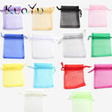 50pcs Organza Bags Jewelry Packaging Gift Engagement Wedding Party
