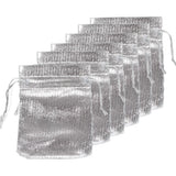 50pcs 7x9 9x12 Adjustable Jewelry Fabric Bag Drawstring Wedding Gift Pouches