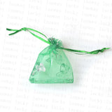 50pcs Colorful Butterfly Organza Bags for Christmas Wedding Jewelry Gift Packing