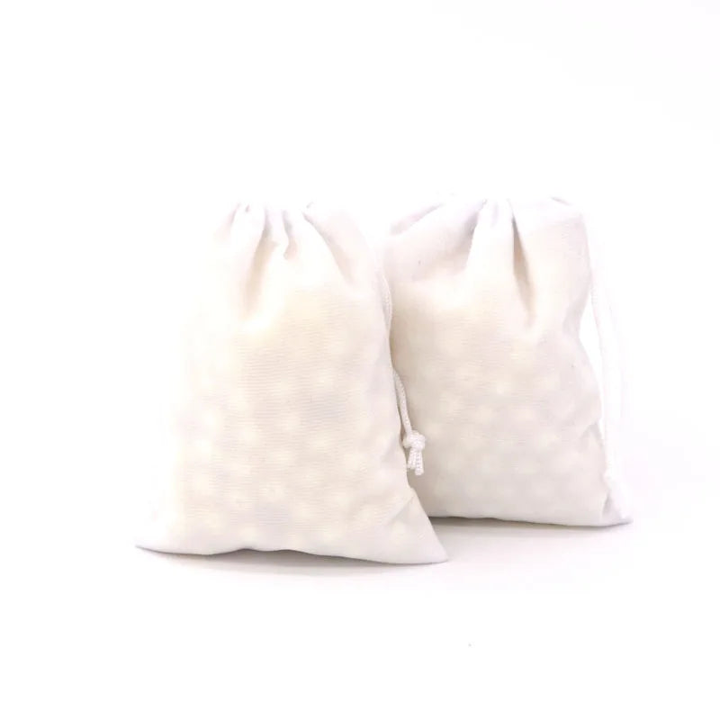 50pcs 7x9cm Drawstring Velvet Bags Wedding Gift Packaging Small Sachet