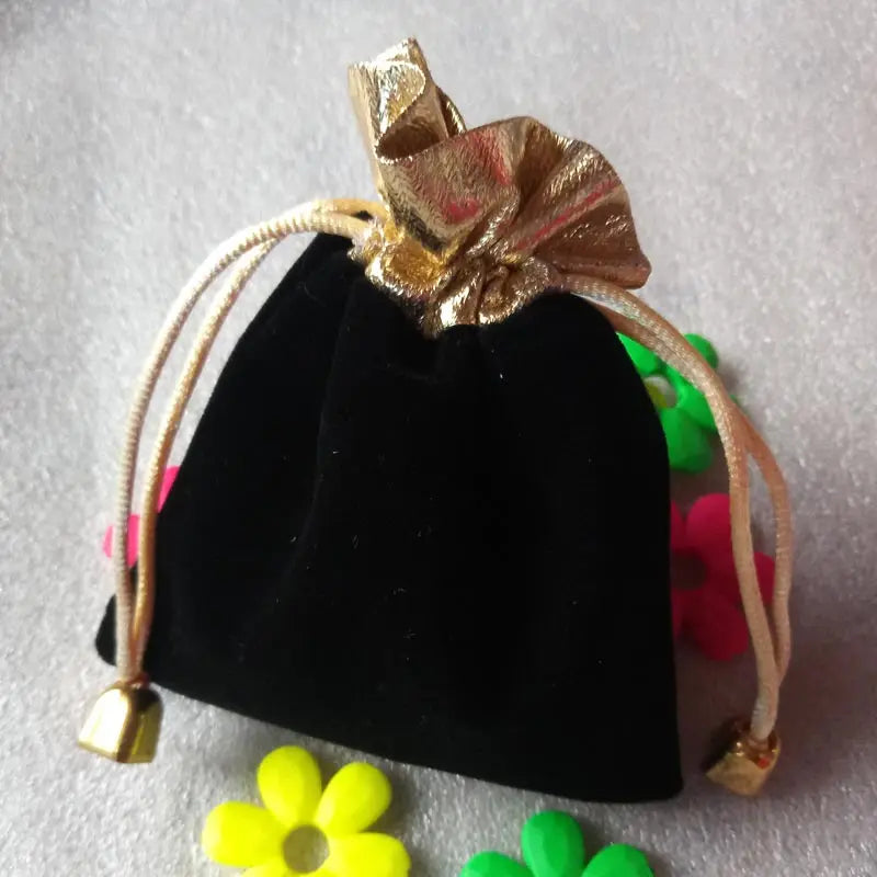 50pcs 7x9cm Velvet Jewelry Bags Drawstring Gift Bags for Christmas/Wedding