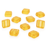 50pcs 8*8MM Crystal Colorful Acrylic Square Beads for Jewelry Making