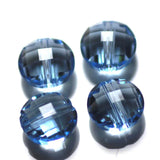 50pcs 8MM Round Transparent Crystal Faceted Bead Bulk DIY Jewelry Making