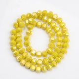 50pcs 8mm Crystal Glass Beads Faceted Spacer Charms for DIY Jewelry Making