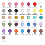 50pcs Silicone Beads For Jewelry Making DIY Bracelets Pacifier Chain Accessories