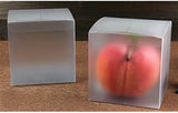 50pcs 9*9*9cm Frosted PVC Box Clear Gift Boxes for Jewellery/Candy/Food