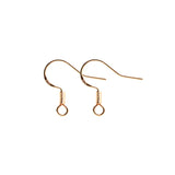 50pcs 925 Silver Earrings Clasps Hooks Ear Components for DIY Jewelry Making