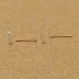 50pcs 925 Sterling Silver Tiny Star Nose Stud Pin Nez Piercing