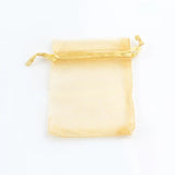 50pcs Organza Bags Jewelry Packaging Gift Pouches Drawstring Packaging Pouches