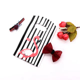 50pcs 9x15cm Plastic Gift Bags Handle Pouches for Christmas Wedding