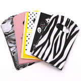 50pcs 9x15cm Plastic Gift Bags Handle Pouches for Christmas Wedding