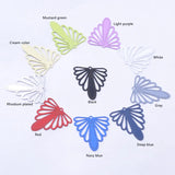50pcs AB3179 Filigree Wings Charms Earrings DIY Jewelry Making