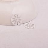 50pcs Flower Charms for Women's Earrings DIY Jewelry Parts