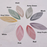 50pcs AC8987 Big Oval Charms Pendants for DIY Jewelry Components