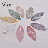 50pcs AC8987 Big Oval Charms Pendants for DIY Jewelry Components