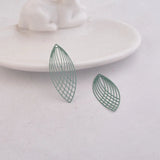 50pcs AC8987 Big Oval Charms Pendants for DIY Jewelry Components
