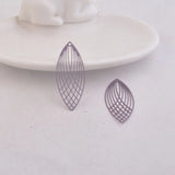 50pcs AC8987 Big Oval Charms Pendants for DIY Jewelry Components