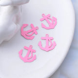 50pcs Brass anchors charms Earring Base Pendant DIY Jewelry Making