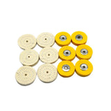 50pcs Abrasive Buffing Wheel 22mm Cloth Rotary Brush for Electric Drill
