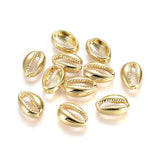 50pcs Cowrie Shell Beads for Bracelet Necklace DIY Crafts 17x12x5.5mm