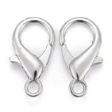 50pcs Alloy Lobster Claw Clasps for DIY Jewelry Making