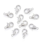 50pcs Alloy Lobster Claw Clasps for DIY Jewelry Making