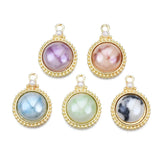50pcs Alloy Pendants Mix Shapes With Pearl For Necklace Making
