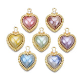 50pcs Alloy Pendants Mix Shapes With Pearl For Necklace Making