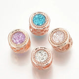 50pcs European Charm Beads for DIY Bracelet Bangle Finding 11.5x10mm