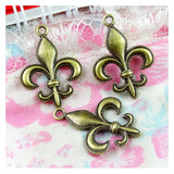50pcs Antique Bronze Anchor Charms Pendant Vintage Jewelry