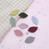 50pcs Artificial Tree Leaves for Crafts and DIY Home Decor