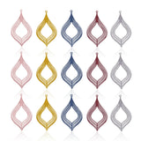 50pcs Leaf Pendants for DIY Jewelry Making Mixed Design
