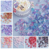50pcs Butterfly Czech Glass Spacer Beads for Jewelry Making DIY