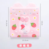 50pcs Cartoon Storage Zip Lock Bag for Biscuit Candy Food Jewelry Packaging