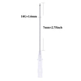 50pcs Catheter Piercing Needles 14G 16 18 20 22G Sterile Disposable
