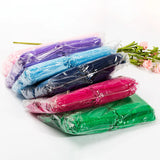50pcs Christmas Organza Pouches Drawstring Jewelry Bags