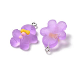 50pcs Christmas Gingerbread Man Resin Charms DIY Earrings Keychain