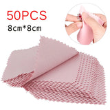 50pcs Polishing Cloth For Sterling Silver Jewelry Anti Tarnish
