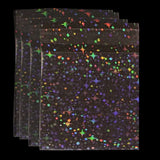 50pcs Clear Holographic Laser Self-adhesive Bag Flash Star Pouches