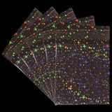 50pcs Clear Holographic Laser Self-adhesive Bag Flash Star Pouches