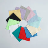 50pcs Silver Jewelry Polishing Cloth Logo Polish Soft Clean Wipe Clean