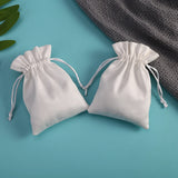 50pcs Custom Logo Print Jewelry Pouches Personalized Velvet Drawstring Packaging